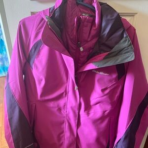 Eddie Bauer 3 in 1 system jacket